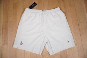 Polo Ralph Lauren Shorts Polyester Elastane Size M White Brand New - Picture 1 of 21