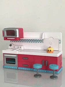 Shopkins Chef Club Hot Spot Kitchen Microwave Stove Oven Counter Only - Picture 1 of 8