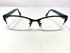 Coach HC5038(Montana) 9077(Satin Black) 50-17135 Half Rim Eyeglasses Frame HR23