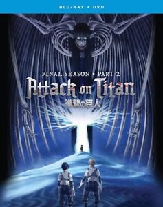 Attack On Titan The Final Season - Part 2 (Blu-ray + DVD) Free Shipping