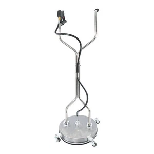 Dual Handle Quick Connect 18" Pressure Washer Surface Cleaner 6000PSI - Picture 1 of 10