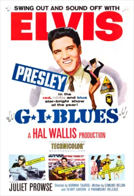 Elvis Presley - GI Blues - Movie poster print - Image 1 of 2