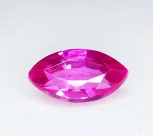 Natural Pink Sapphire 6.47 Ct Loose Gemstone Certified Marquise Shape Sapphire - Picture 1 of 10
