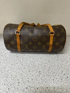 LOUIS VUITTON Monogram Papillon 30 M51365 Handbag Papillon Used Auth (E14002115) - Picture 1 of 12