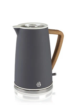 Swan Nordic 1.7L Cordless Kettle - Stainless - 1500w - Rapid Boil - NEW - Image 1 of 4