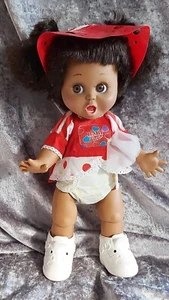 So Surprised Suzie Galoob Baby Gesichtspuppe 1990 (schwarz) SELTEN - Bild 1 von 7
