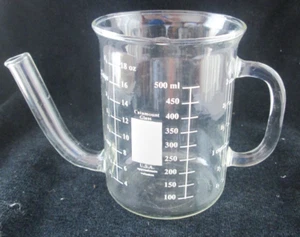 Catamount Glass 2 Cup/500ml w/Handle Gravy/Fat Separator or Measuring Beaker - Picture 1 of 3