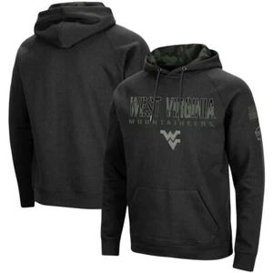 West Virginia Mountaineers NCAA Colosseum OHT Deep Six Black Camo 4XL Hoodie $70 - Picture 1 of 12