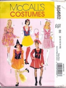 McCalls 5682 Halloween Costume Pattern Sexy Storybook Characters Adult 8-16 OOP - Picture 1 of 1