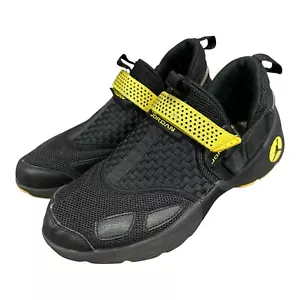 Jordan Trunner LX Thunder Uomo Taglia 10 Giallo Nero Scarpe Sneakers Senza Solette - Foto 1 di 9