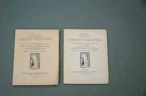 Proche Orient P. Pic Syrie et Palestine voyage illustré de dessins et une carte - Picture 1 of 6