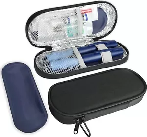 Insulin Pen Cooler Travel Case with TSA Approved Ice Packs,Diabetic Medication I - Picture 1 of 7