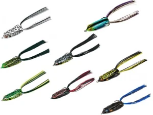 BOOYAH POPPIN' PAD CRASHER TOPWATER BASS FISHING FROG LURE BAIT~FREE Shipping - Picture 1 of 8