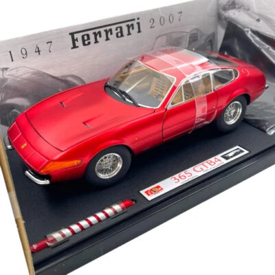 Modellino Auto Hotwheels Elite 1/18 Ferrari 365 GTB/4 Red Accent - Immagine 1 di 4