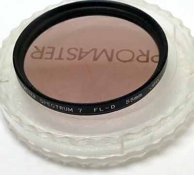 promaster FL-D 55mm Fluorescent to daylight conversion Filter FLD - Image 1 of 4