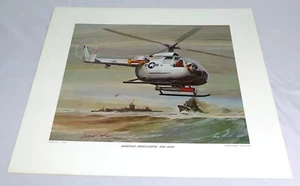 Boeing-Boelkow BO-105 Aviation Art Print C 9676 Vertol Division Helicopter - Picture 1 of 3