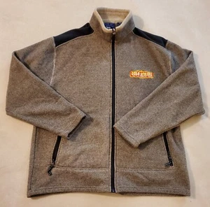 Polar Quality Gold Strike Gambling Hall Beige Fleece Jacket XL - Picture 1 of 4