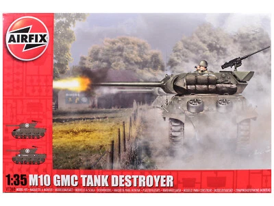 M10 GMC Tank Destroyer Kit 1/35 Plastic Model by Airfix CARZ - Image 1 of 4