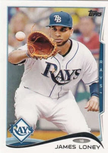 2014 Topps #328 James Loney Rays - Picture 1 of 1