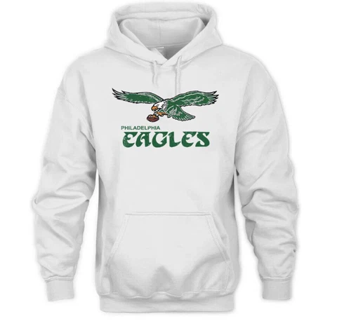 Philadelphia Eagles Hoodie Vintage NFL Football Funny Gift Fan, Unisex Holiday Cover