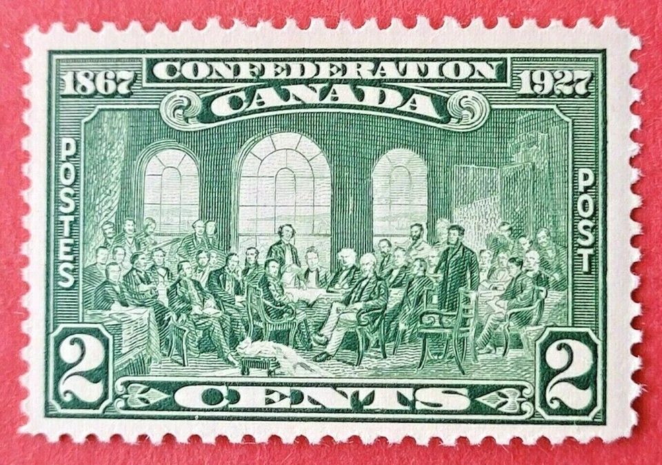 Canada Stamp #142 "60th Anniversary of Confederation" MNH OG - Image 1 of 1