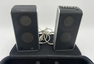 Logitech Computer Speakers USB Powered Multimedia PC Stereo Gray Tested Works - Picture 1 of 13