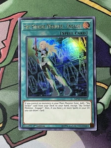 Sky Striker Mobilize Engage! MP19-EN260 2019 Gold Sarcophagus Mega Pack Yugioh - Picture 1 of 2