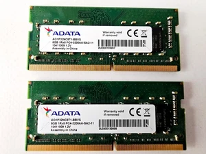 ADATA 16GB (2x8GB) DDR4 3200MHz SODIMM Laptop RAM PC4-3200 1.2V Memory - Picture 1 of 4