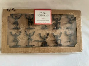 Pottery Barn 10 Lords-a-Leaping Tischkartenhalter 12 Days Of Christmas - Bild 1 von 10