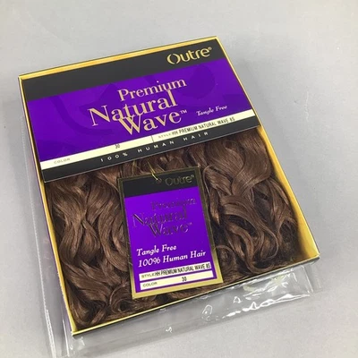 "8"" Premium Natural Wave #30 marrón miel 3 piezas 100 % cabello humano paquetes cortos estilo" Foto 1 de 4