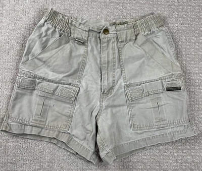 Vintage Royal Robbins Shorts Mens Size 30 5" Cargo Beige Canvas Hiking Outdoors - Image 1 of 4