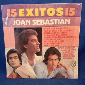 Joan Sebastián 15 Éxitos 15 LP Vinyl 1984 Trébol Musart T 10958 Tested - Picture 1 of 4