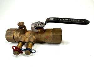 IMI FLOW UA Series Model UA100(5) Venturi Balancing Valve 1" NPT Thread Ends - Picture 1 of 15