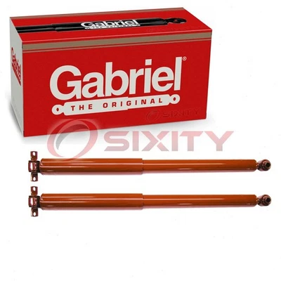 Amortiguadores traseros Gabriel 2 piezas para Chevrolet C2500 1988-2000 Spring Strut lo Foto 1 de 4