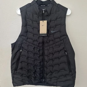 Size Medium Nike Therma-FIT ADV AeroLoft Running Vest Black FB7542-010 Men's - Picture 1 of 5