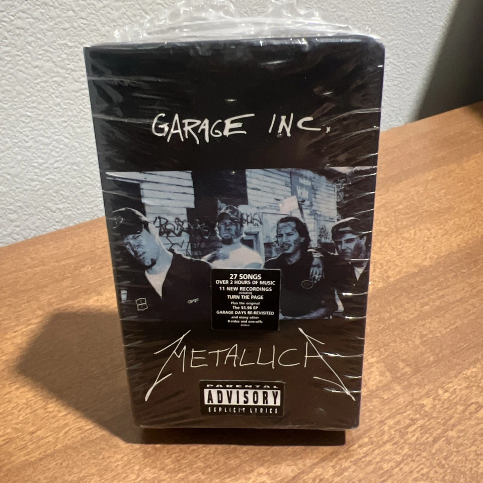 Garage, Inc. by Metallica (Cassette, 1998, Elektra, 2 Tape Set) Sealed - Image 1 of 4