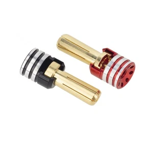 2 Stück/Set Batterie Kühlkörper Stecker & Griffe Kit 5,0 mm für 1/10 Off-Road Truck6773 - Bild 1 von 5