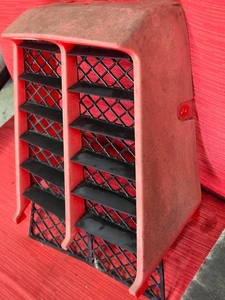 1987 2006 87 06 Yamaha banshee plastic radiator cover grill grille guard red OEM - Picture 1 of 9