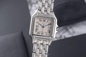 Cartier Panthère Classique et Figaro Acero Cuarzo Ref. Caja y papeles W25032F5  - Imagen 1 de 12