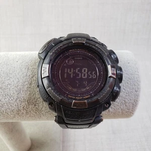 CASIO PRO TREK PRW-1500YJ Solar Radio Wave Triple Sensor Digital Watch - Picture 1 of 9