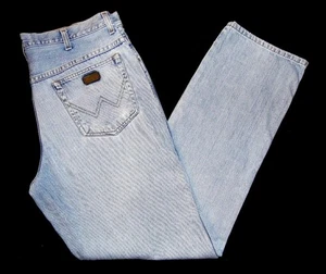 WRANGLER - Herren Vintage Ohio Jeans 36"W X 34"L Relaxed Straight Fit Hellblau - Bild 1 von 7