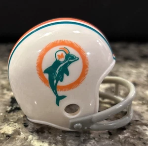 Miami Dolphins Mini Helm 2-Bar Riddell 2" Pocket Pro Throwback - Bild 1 von 6