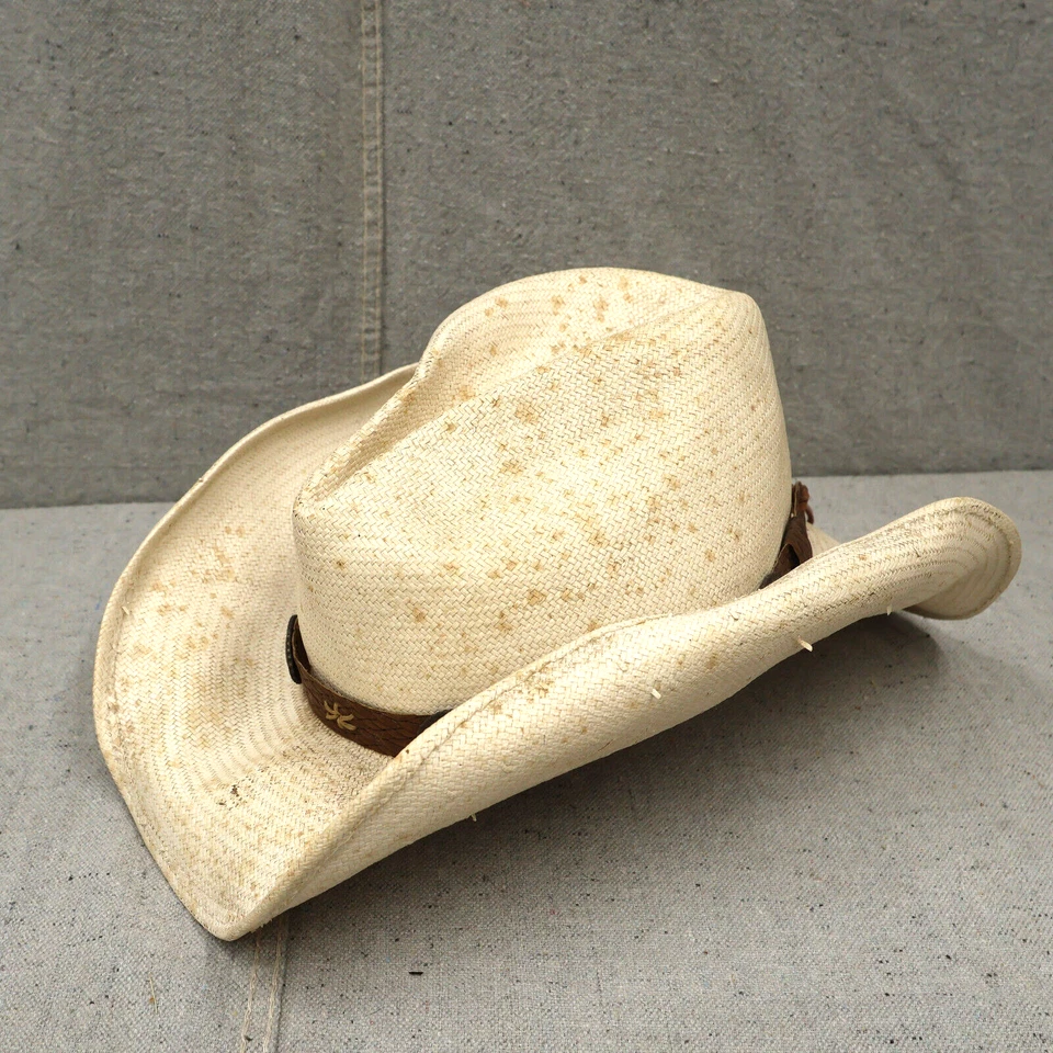 Sombrero de Vaquero De Colección Wrangler Resistente Extra Grande Dodge City Chore Western Foto 1 de 4