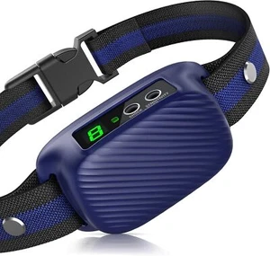Collar para ladridos de perro, collar automático para ladridos con amortiguador de vibración de pitido, recargable - Imagen 1 de 6