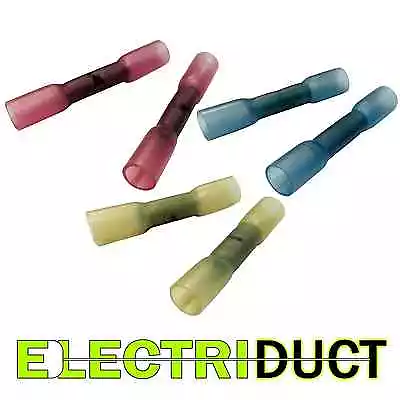 Electriduct Heat Shrink Butt Connectors - 12-10AWG - 16-14AWG - 22-16AWG