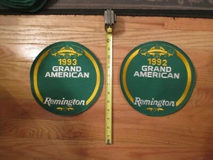Remington Firearms LARGE Sew on Jacket Back Patch 1992 1993 Grand America Patch - Picture 1 of 5