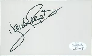 Harold Reynolds Seattle Mariners Signed 3x5 Index Card JSA Authenticated - Picture 1 of 2