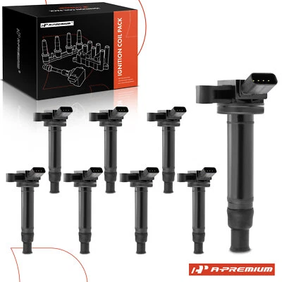 8x Bobinas de encendido para Lexus Toyota GS430 SC430 LX470 Land Cruiser Tundra 4,7 L Foto 1 de 4