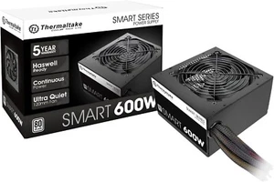 Thermaltake SMART 600W ATX 12V V2.3/EPS 12V 80 Plus Certified Active PFC Power S - Bild 1 von 7