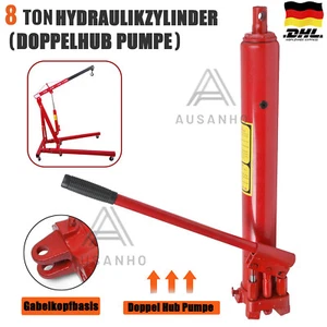Hydraulikzylinder Ersatzteil Werkstattkran Wagenheber Getriebeheber Doppelkolben - Bild 1 von 18